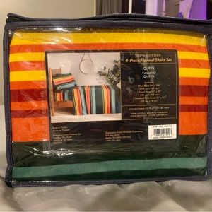 Pendleton Flannel Sheet and Pillow Cases